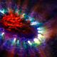 Illustration for article titled Our first glimpse of the dusty remnants of an exploding star